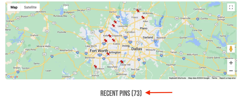 Coppell Recent Pins